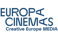 Grafika zawierająca logo EUROPACINEMAS Creative Europe Media